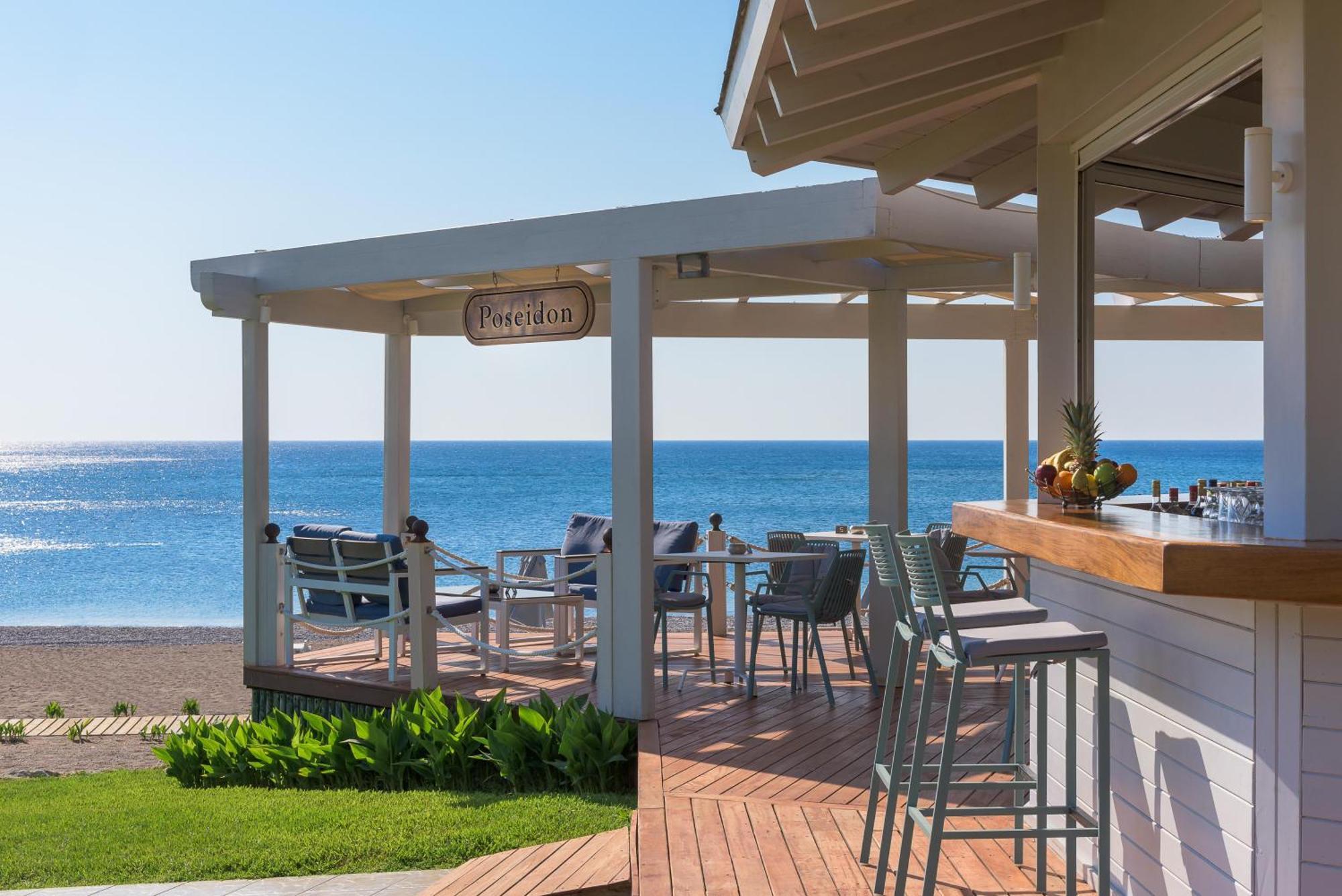 Rodos Palladium Leisure & Wellness Mourátagas Exterior photo Beach bar in Greece