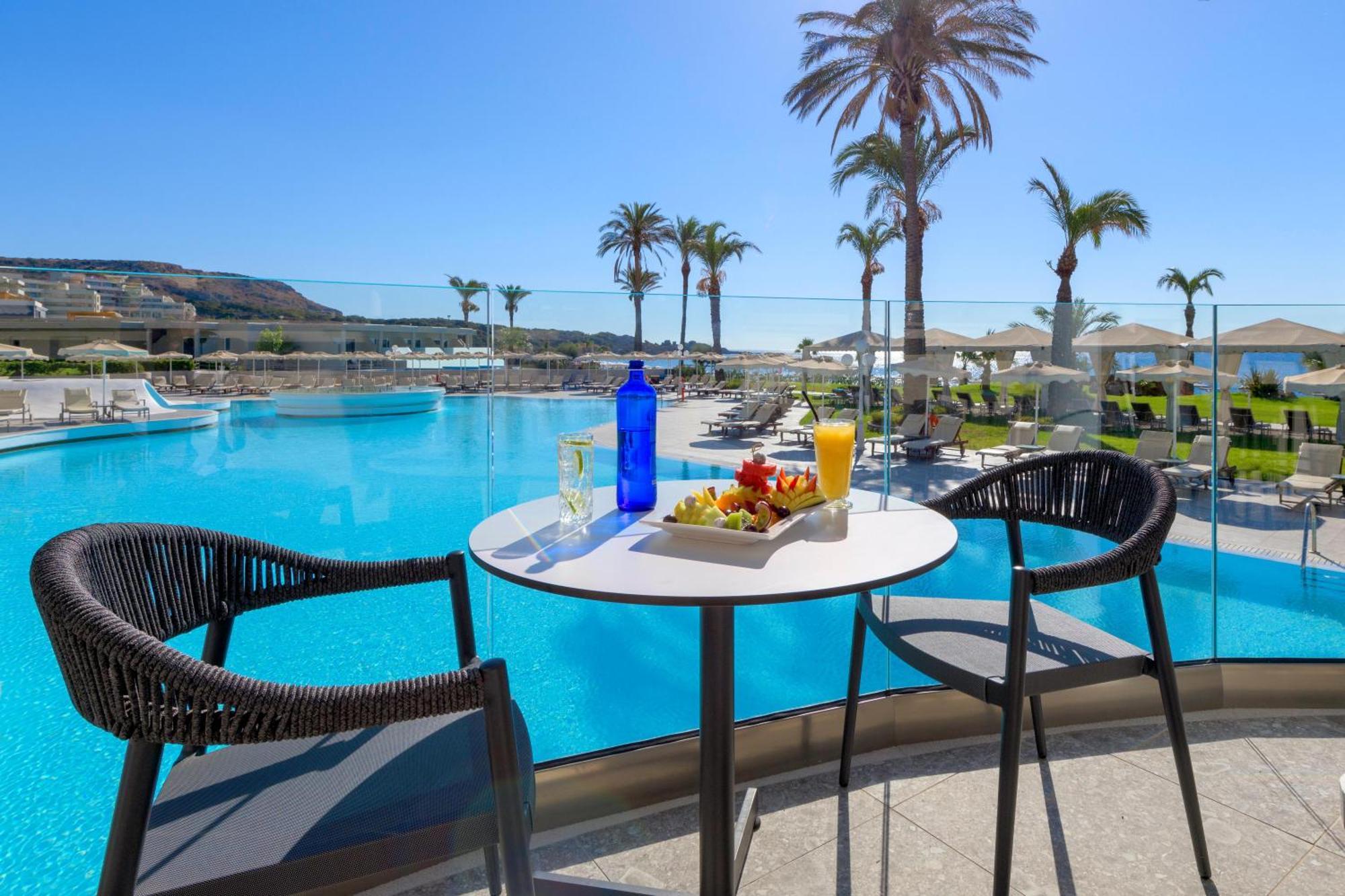 Rodos Palladium Leisure & Wellness Mourátagas Exterior photo Pool at the hotel