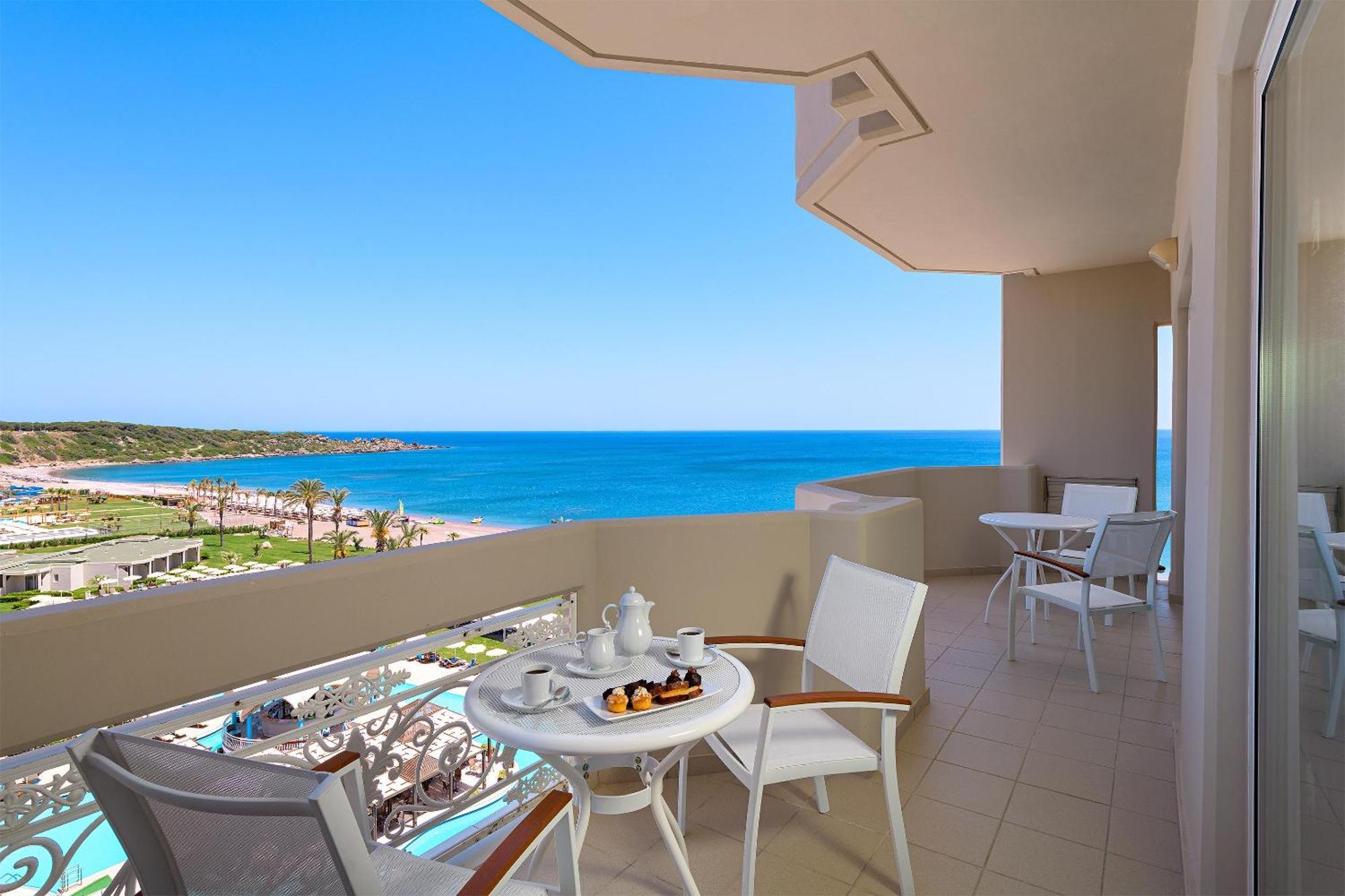 Rodos Palladium Leisure & Wellness Mourátagas Exterior photo A balcony