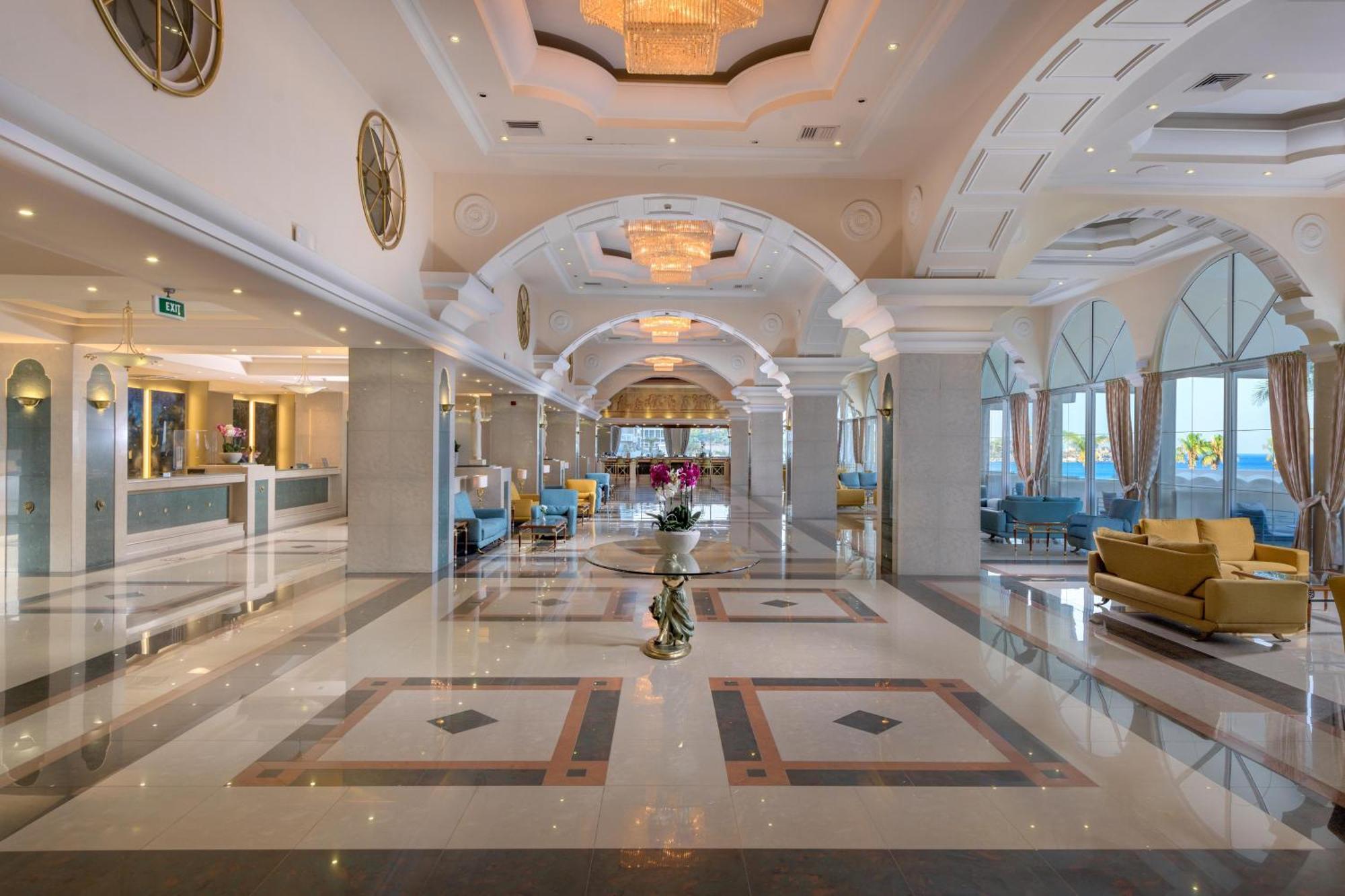 Rodos Palladium Leisure & Wellness Mourátagas Exterior photo Lobby