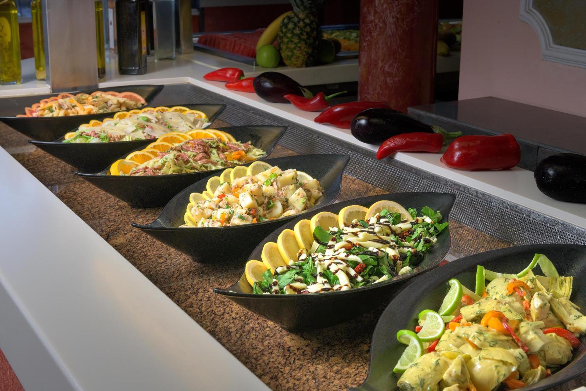Rodos Palladium Leisure & Wellness Mourátagas Exterior photo A salad bar